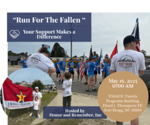 “Run For The Fallen”Hosted by Honor and Remember, Inc